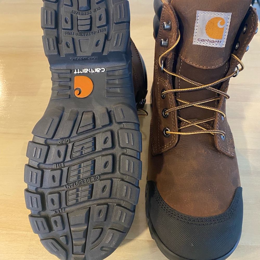 Carhartt Mens Waterproof Composite Toe Boots - NWT